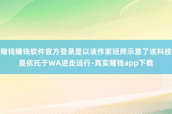 赌钱赚钱软件官方登录是以该作家班师示意了该科技是依托于WA进走运行-真实赌钱app下载